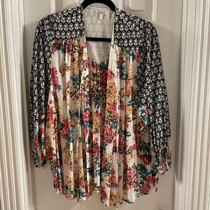 Beautiful cotton floral jacket